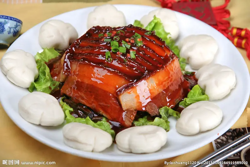 梅菜扣肉夹馍